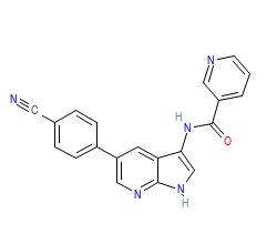 2D structure of the orthosteric ligand