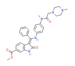 2D structure of the orthosteric ligand