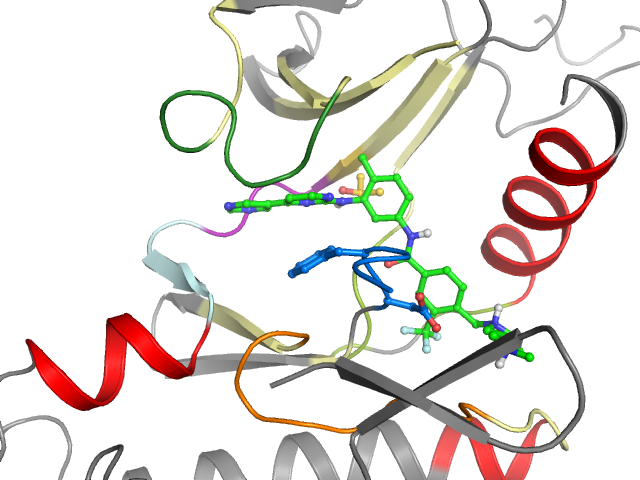The orthosteric binding pocket