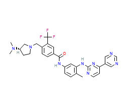 2D structure of the orthosteric ligand