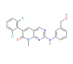 2D structure of the orthosteric ligand
