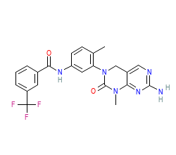 2D structure of the orthosteric ligand