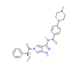 2D structure of the orthosteric ligand
