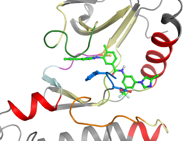 The orthosteric binding pocket