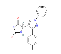 2D structure of the allostericligand