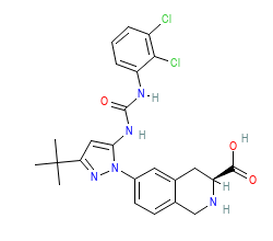 2D structure of the orthosteric ligand