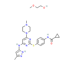 2D structure of the orthosteric ligand