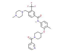 2D structure of the orthosteric ligand