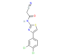 2D structure of the allostericligand
