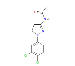 2D structure of the allostericligand
