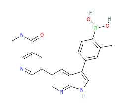 2D structure of the orthosteric ligand