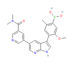 2D structure of the orthosteric ligand