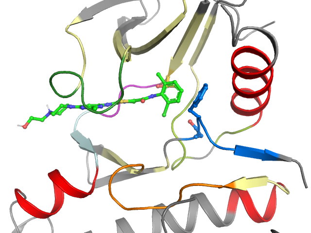 The orthosteric binding pocket