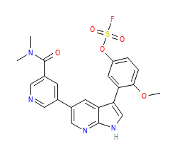 2D structure of the orthosteric ligand