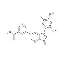 2D structure of the orthosteric ligand