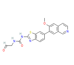 2D structure of the orthosteric ligand