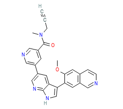 2D structure of the orthosteric ligand