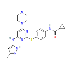 2D structure of the orthosteric ligand
