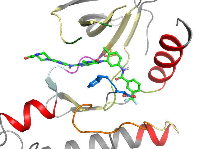 The orthosteric binding pocket