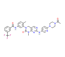 2D structure of the orthosteric ligand