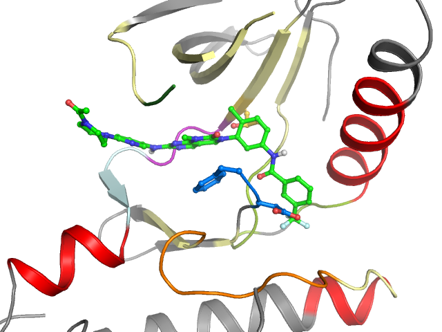 The orthosteric binding pocket