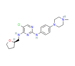 2D structure of the orthosteric ligand