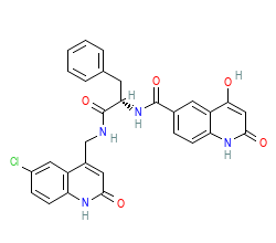 2D structure of the orthosteric ligand