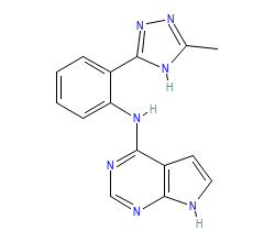 2D structure of the orthosteric ligand