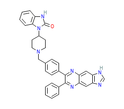 2D structure of the allostericligand