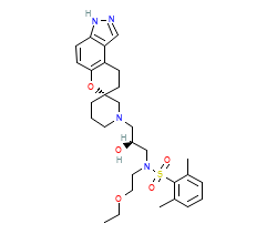 2D structure of the orthosteric ligand