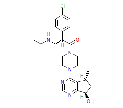 2D structure of the orthosteric ligand