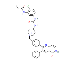 2D structure of the orthosteric ligand