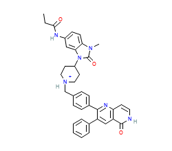 2D structure of the orthosteric ligand