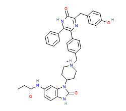 2D structure of the orthosteric ligand