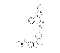 2D structure of the orthosteric ligand