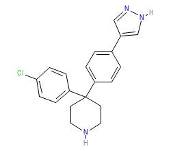 2D structure of the orthosteric ligand
