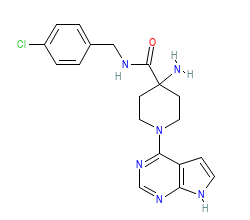 2D structure of the orthosteric ligand