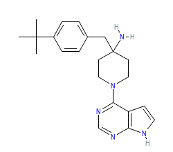 2D structure of the orthosteric ligand