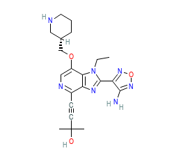 2D structure of the orthosteric ligand