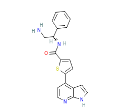 2D structure of the orthosteric ligand