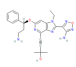 2D structure of the orthosteric ligand