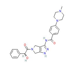 2D structure of the orthosteric ligand