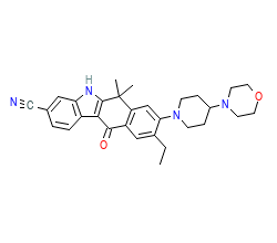 2D structure of the orthosteric ligand