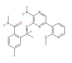 2D structure of the orthosteric ligand