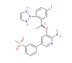 2D structure of the orthosteric ligand