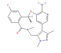 2D structure of the orthosteric ligand