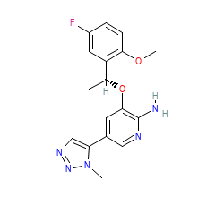2D structure of the allostericligand