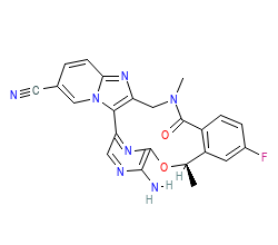 2D structure of the orthosteric ligand
