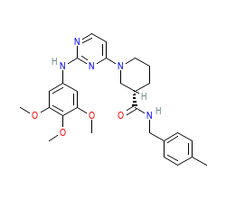 2D structure of the orthosteric ligand