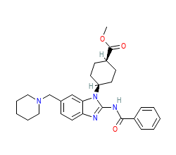 2D structure of the orthosteric ligand